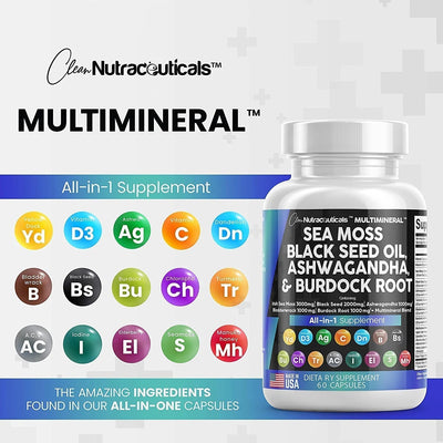 INNOVEX™  - Multimineral Sea Moss Black Seed