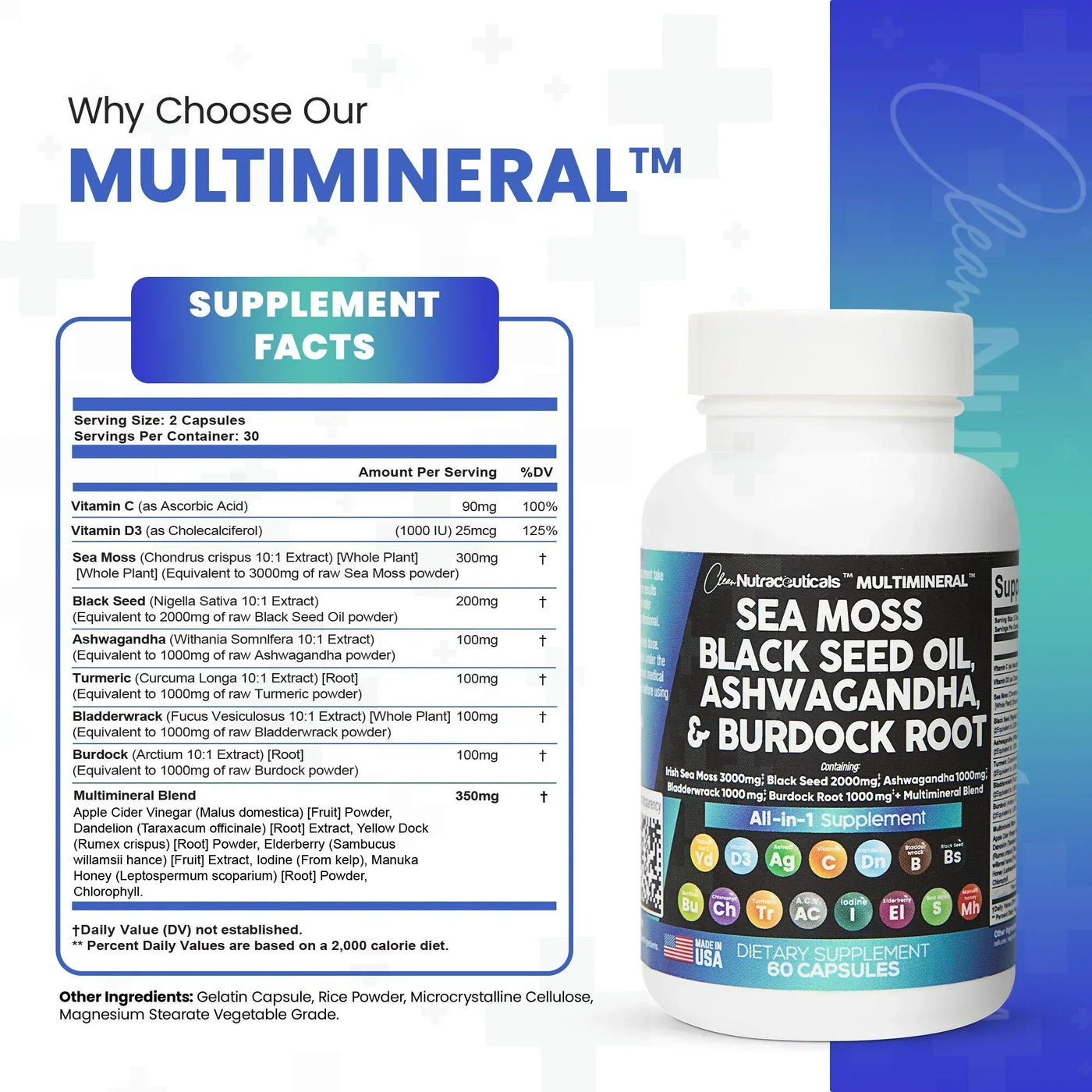 INNOVEX™  - Multimineral Sea Moss Black Seed